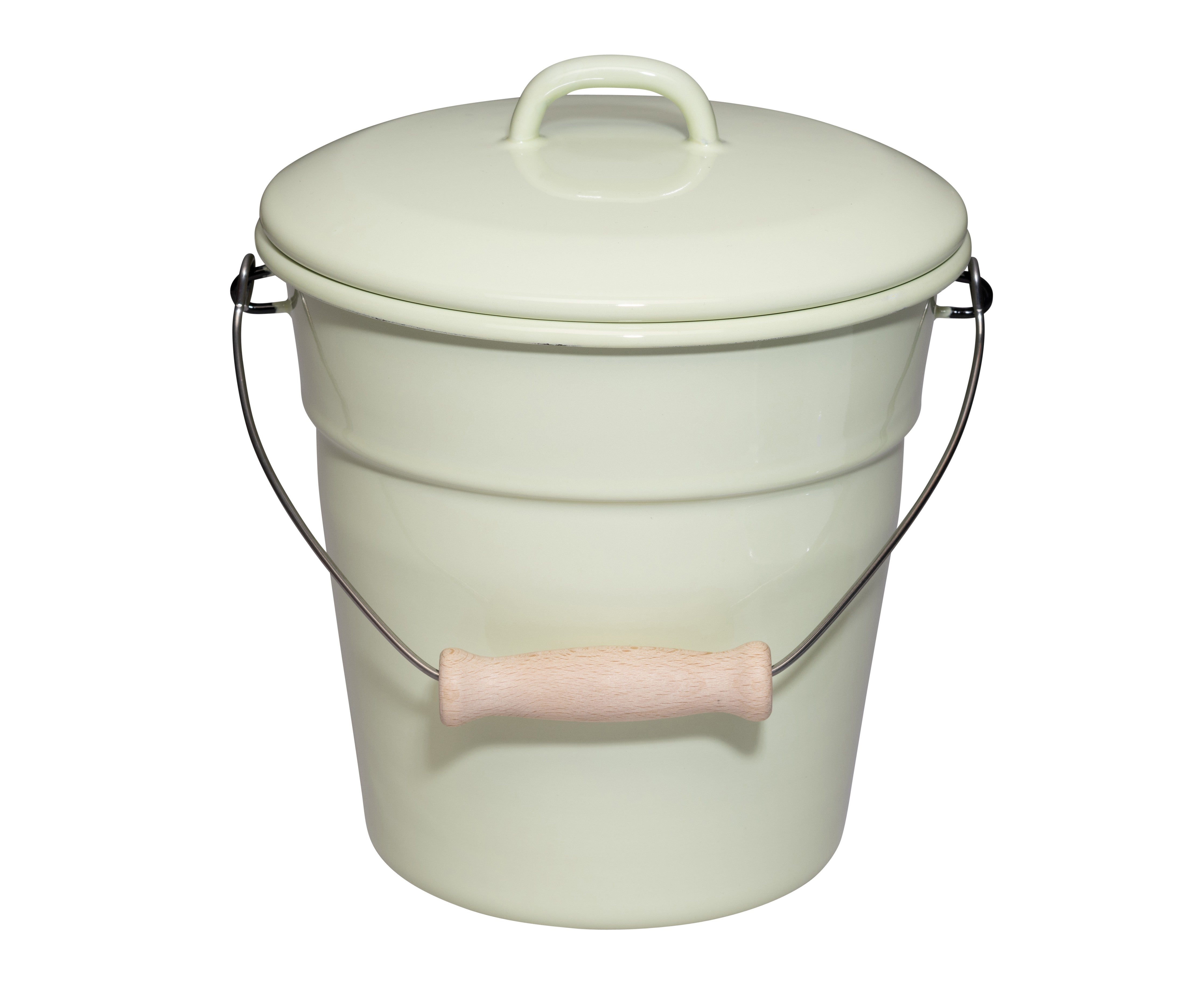 Classic Bunt Pastell Bioeimer mit Deckel 20cm 3,5L – RIESS | Taiga