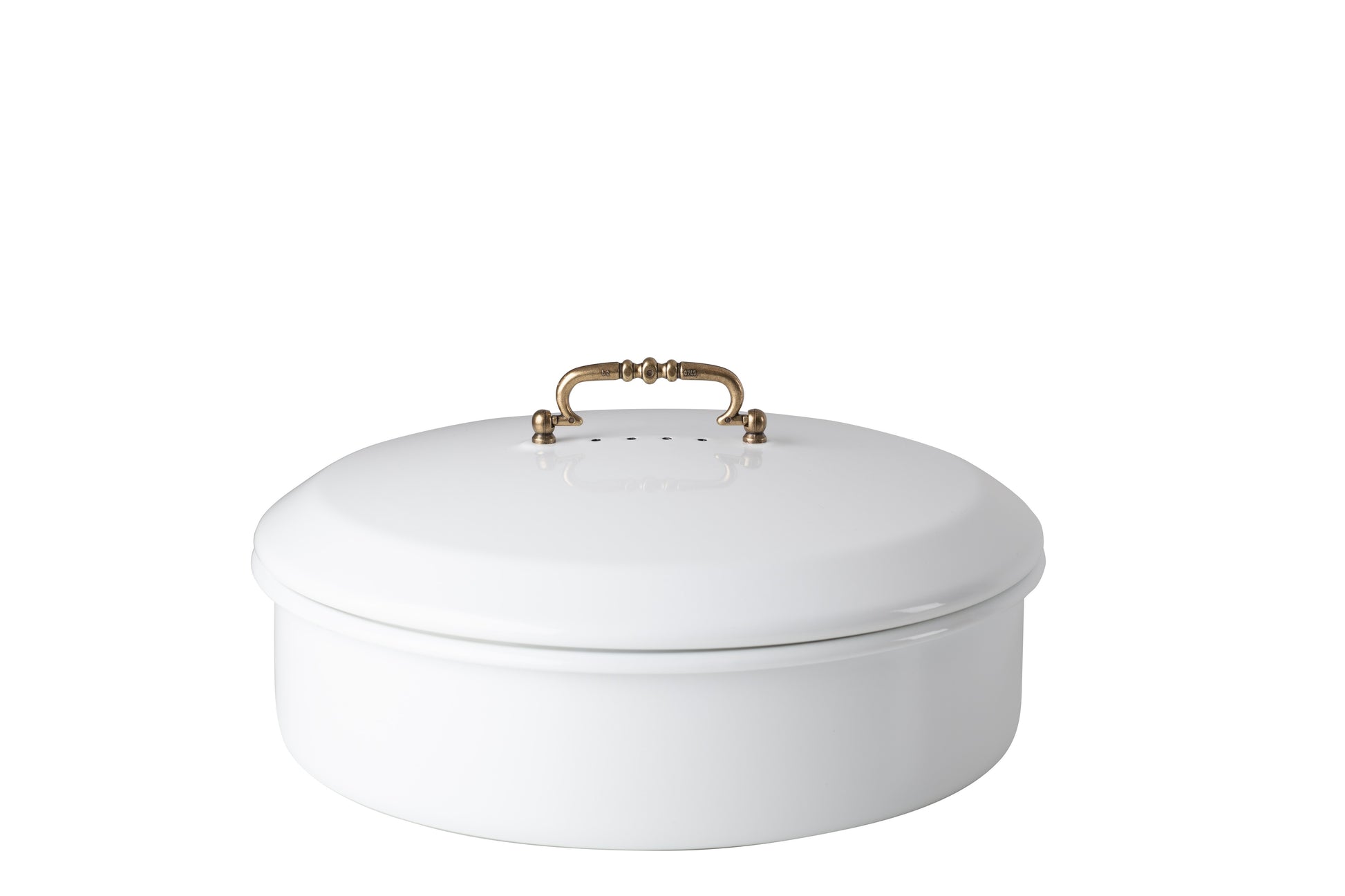 Classic Weiss Brotdose mit Deckel 36cm – RIESS | Taiga