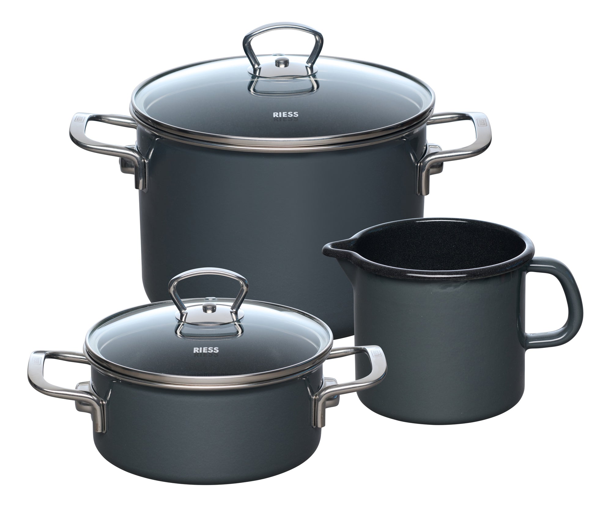 NOUVELLE PUR Emaille Starterset 3-tlg – RIESS | Taiga