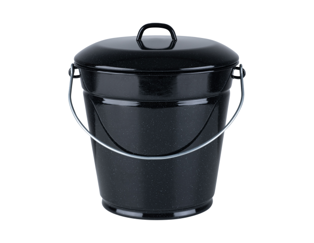 Profi Emaille Eimer mit Deckel 28 – RIESS | Taiga