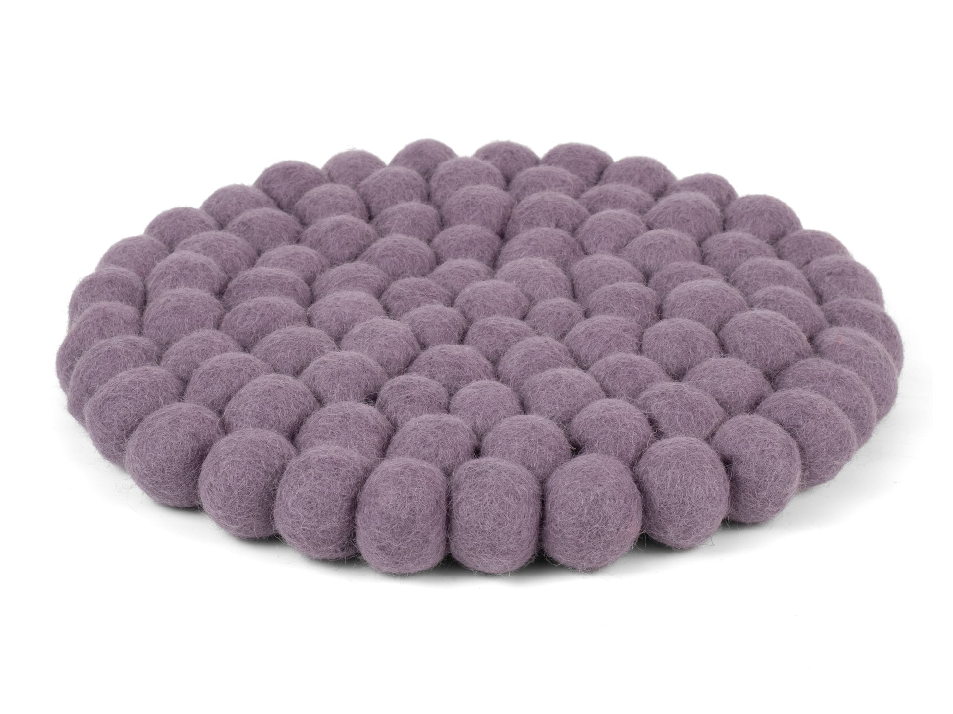 myfelt Tove Untersetzer Grau, Lila aus Schurwolle – Bild 2