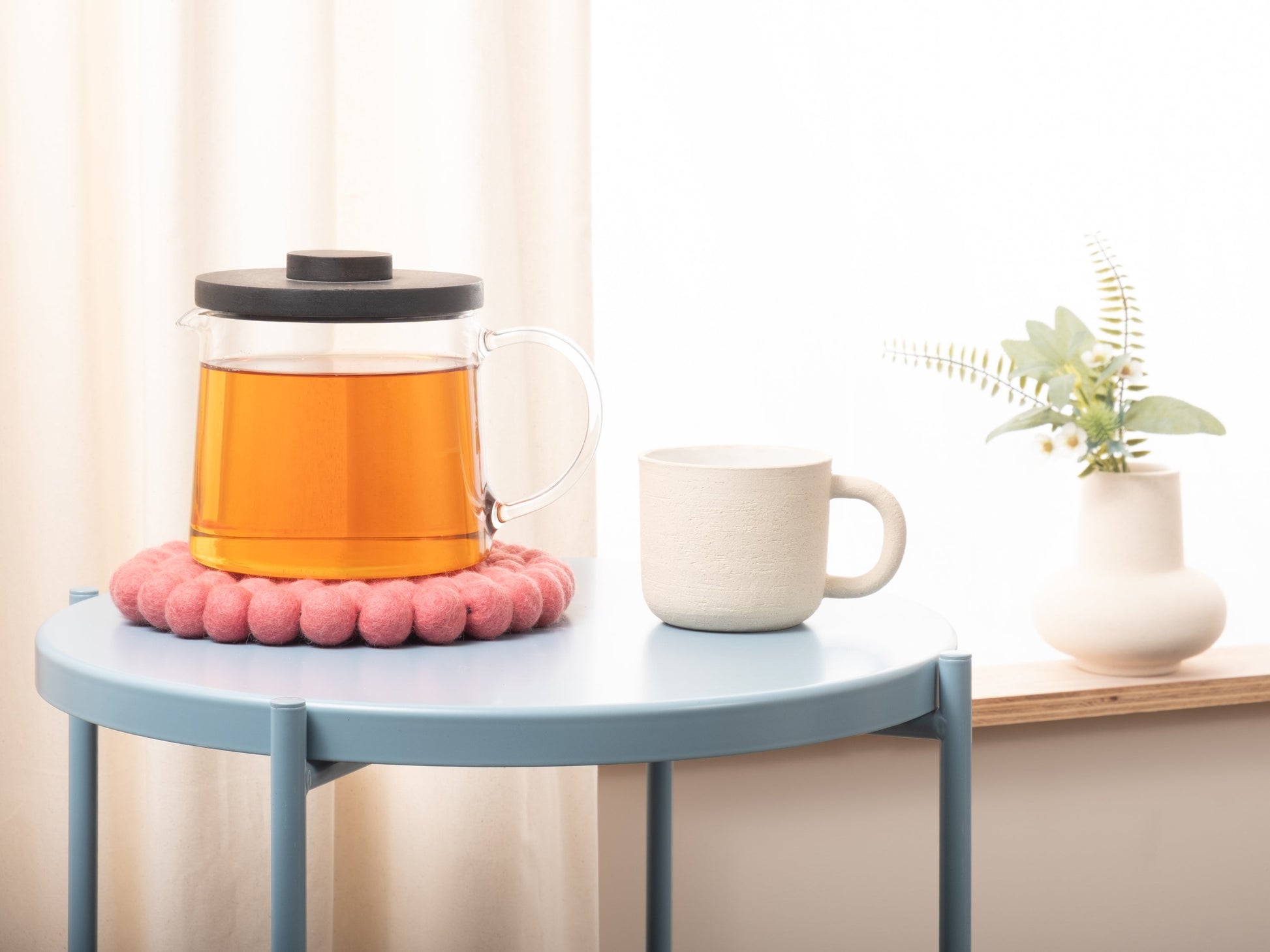 myfelt Vera Untersetzer Rosa aus Schurwolle – Bild 3
