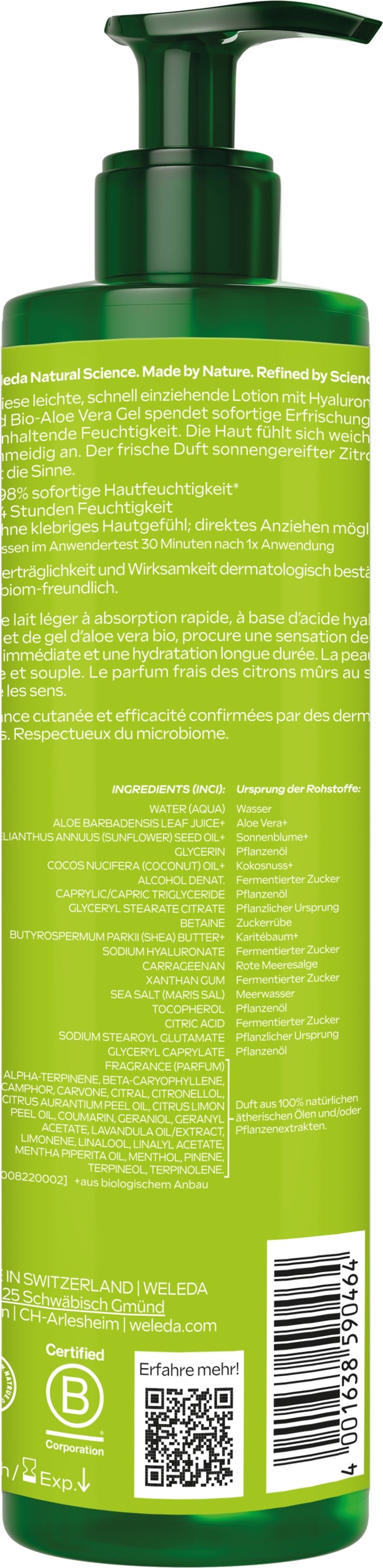 Weleda Hydrating Bodylotion 250 ml