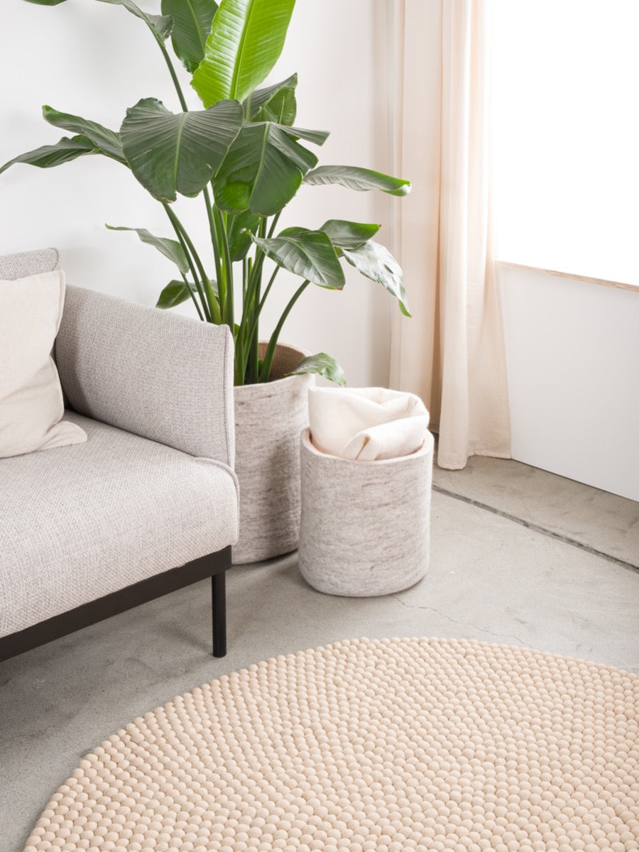 myfelt Levi Rugs Beige aus Schurwolle – Bild 2