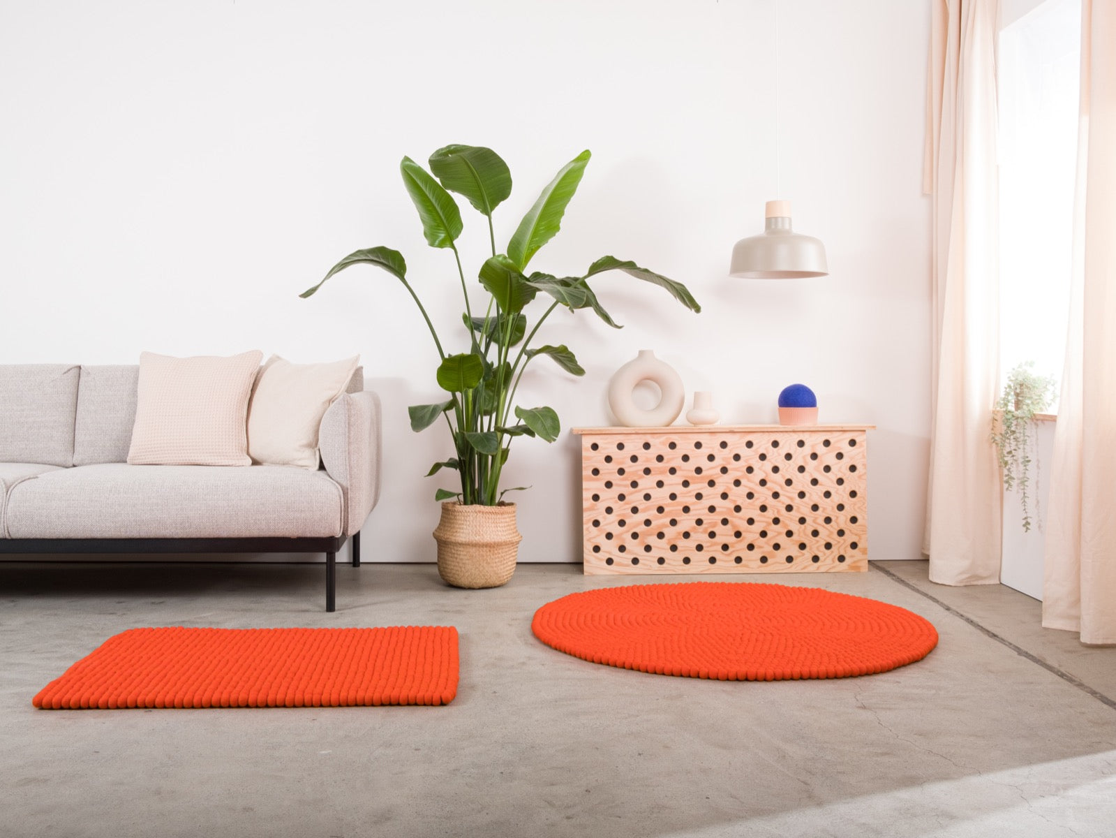 myfelt Mats Rugs Rot aus Schurwolle – Bild 5