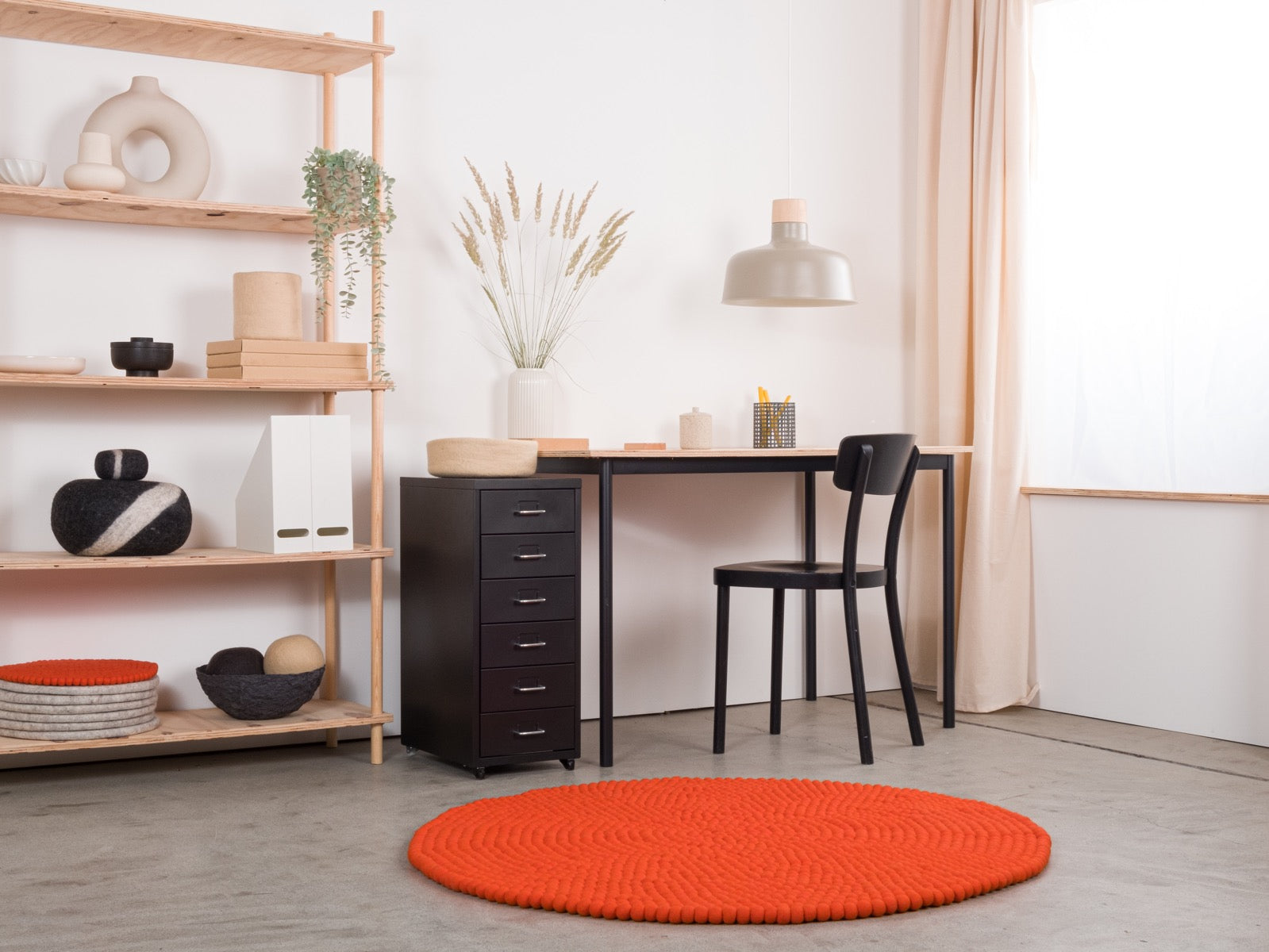 myfelt Mats Rugs Rot aus Schurwolle – Bild 7