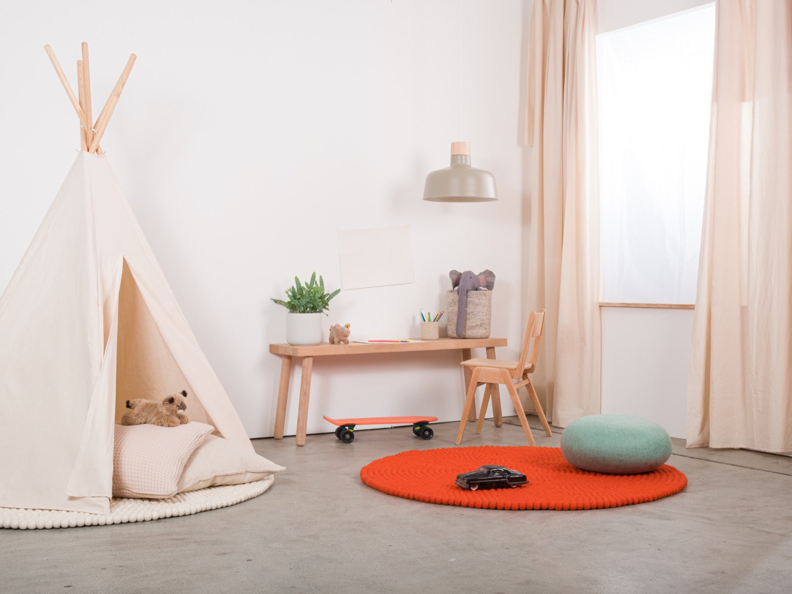 myfelt Mats Rugs Rot aus Schurwolle – Bild 8