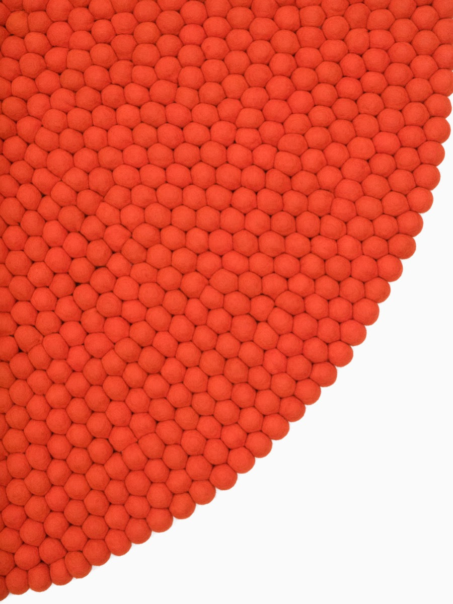 myfelt Mats Rugs Rot aus Schurwolle – Bild 3