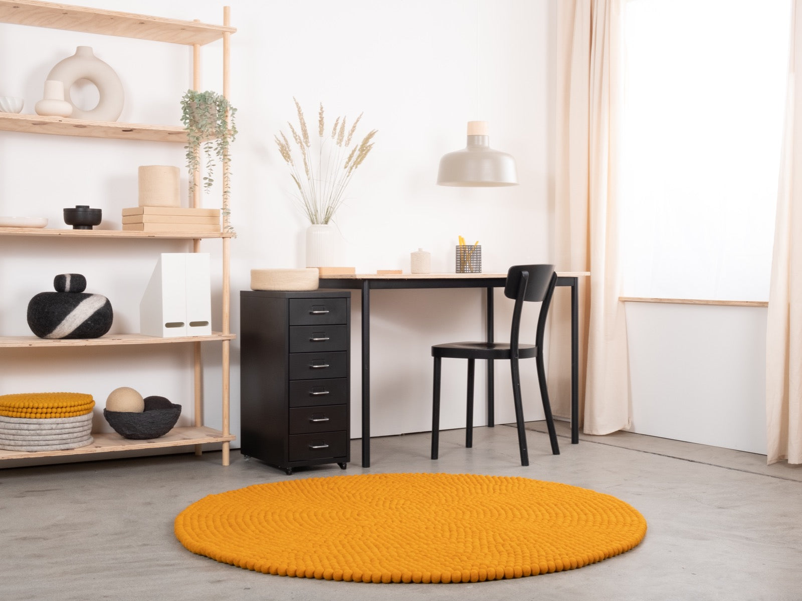 myfelt Risa Rugs Gelb aus Schurwolle – Bild 7