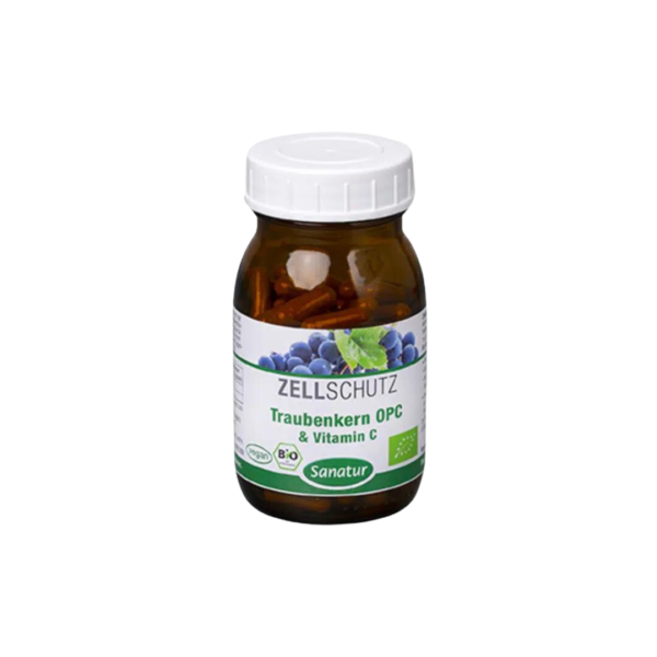 Sanatur Bio Traubenkern OPC  Vitamin C 90 Kapseln 1010820 | taigagreen