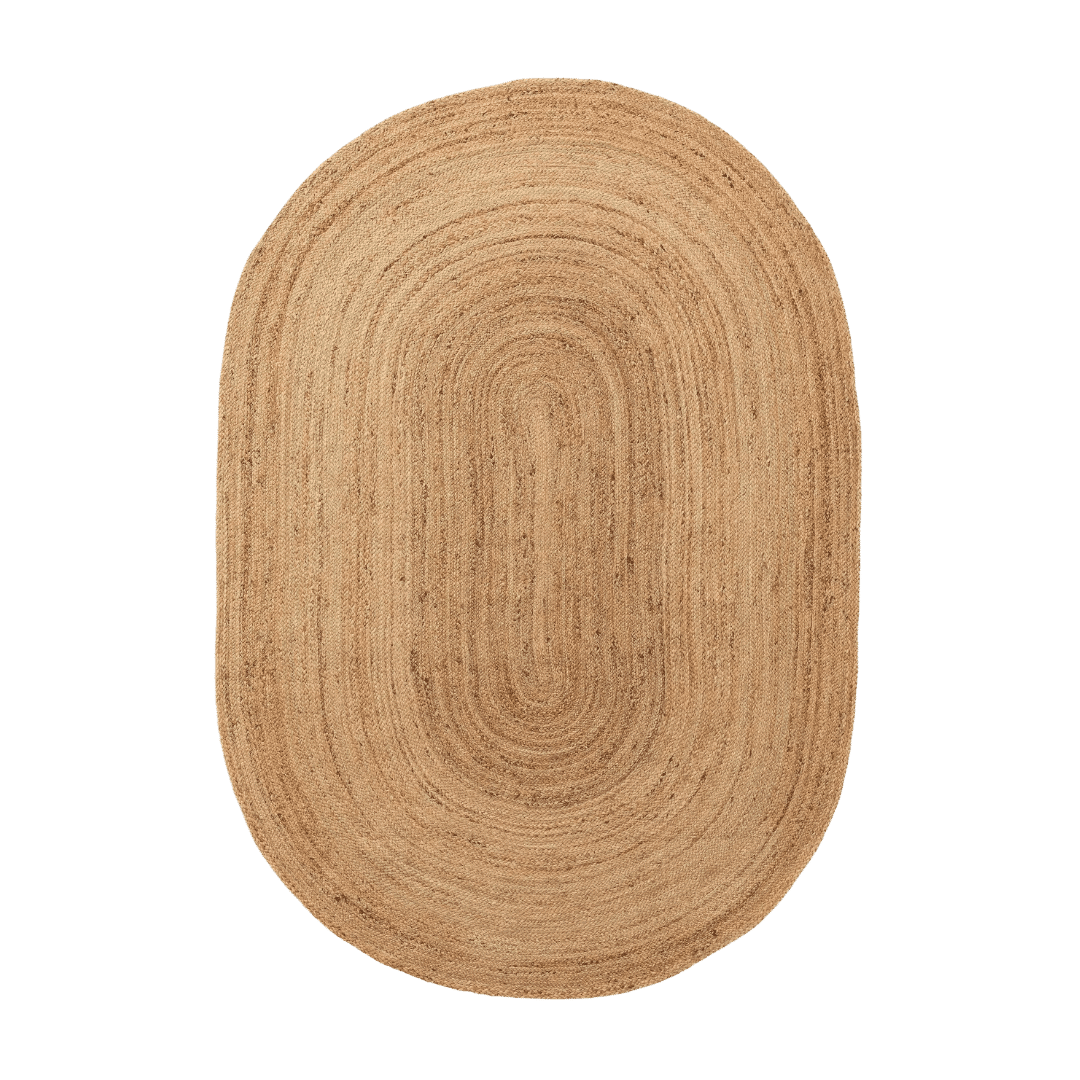 Jute rug Jutta Rectangular | taiga.green