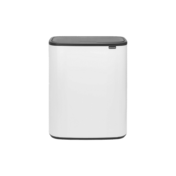 Brabantia Bo Touch Bin 2x30l mit zwei Kunststoffeinsätzen | taigagreen