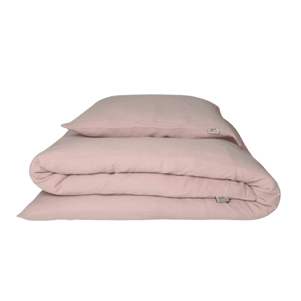 HutchPutch Musselin Bettwäsche Eliane Blush | taigagreen