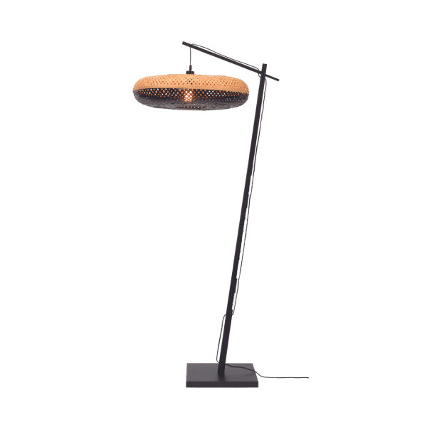 GOODMOJO Stehlampe Palawan Schwarz 60×15 | taigagreen