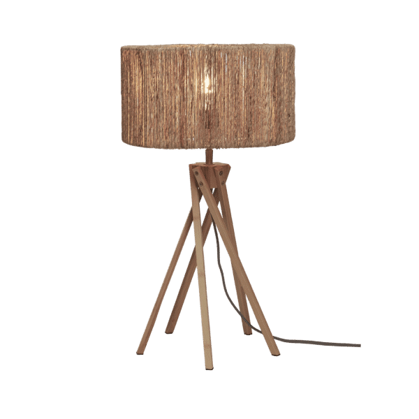 GOODMOJO Tischlampe Iguazu 5 Fuß 30×16 | taigagreen