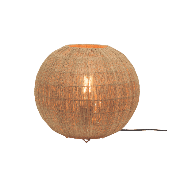 GOODMOJO Tischlampe Iguazu Jute Globus 32×36 IGUAZUT36N | taigagreen