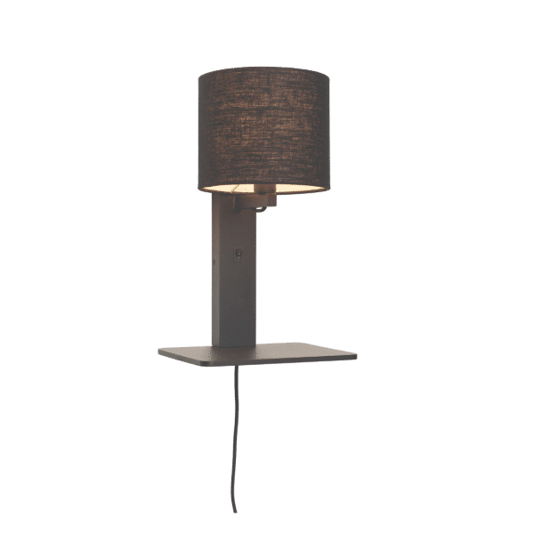 GOODMOJO Wandlampe Andes Schwarz 18×15 | taigagreen