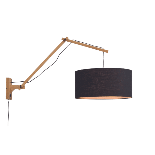 GOODMOJO Wandlampe Andes Naturel L | taigagreen