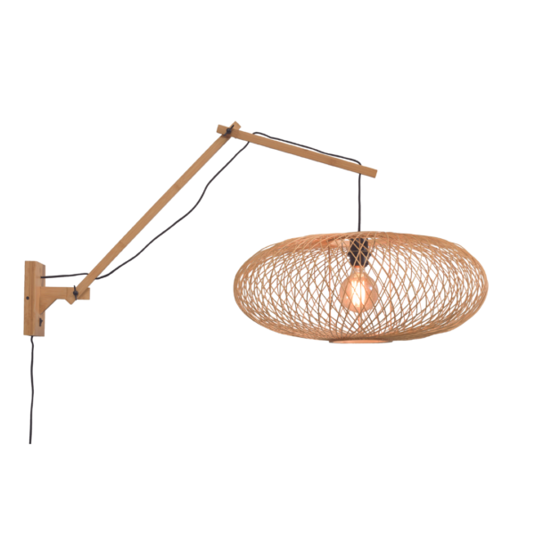 GOODMOJO Wandlampe Cango Naturel L | taigagreen