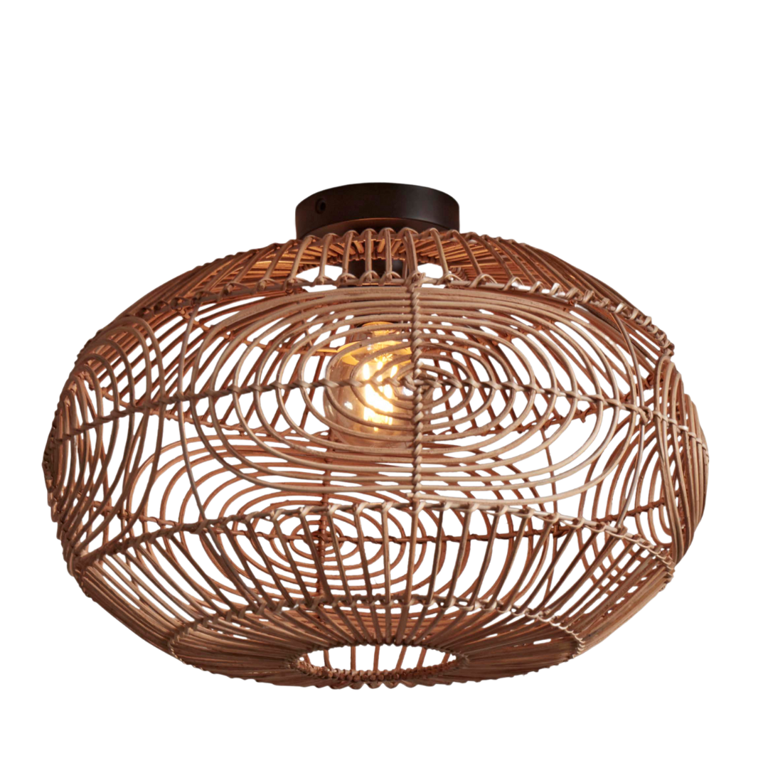 GOOD&MOJO Deckenlampe Madeira Rattan