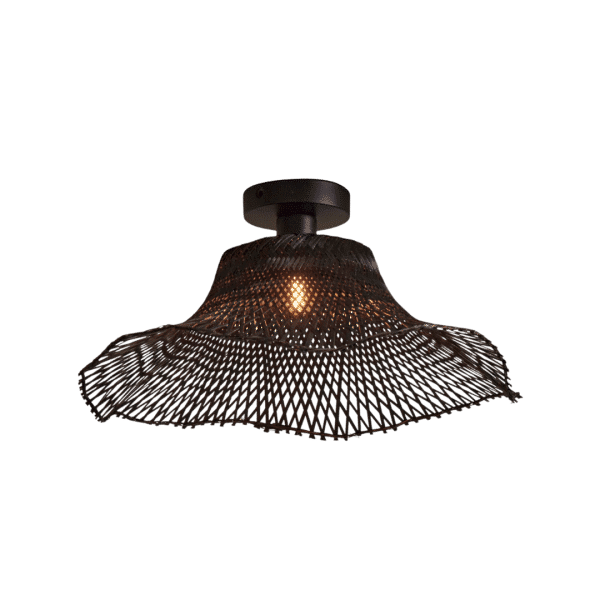 GOODMOJO Deckenlampe Ibiza wellig S | taigagreen