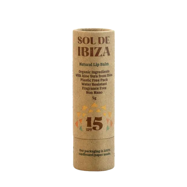 Sol de Ibiza Plastikfreier Lippenbalsam SPF15