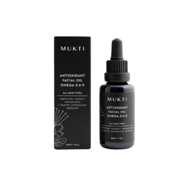 Mukti Organics Antioxidant Facial Oil Omega 3, 6, 9 | 30 ml M-NAFO30