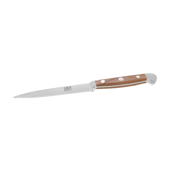 Güde Tomatenmesser 13 cm Alpha Walnuss W46413 | taigagreen