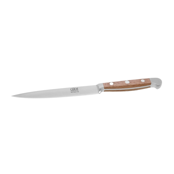 Güde Schinkenmesser 16 cm Alpha Walnuss W76516 | taigagreen