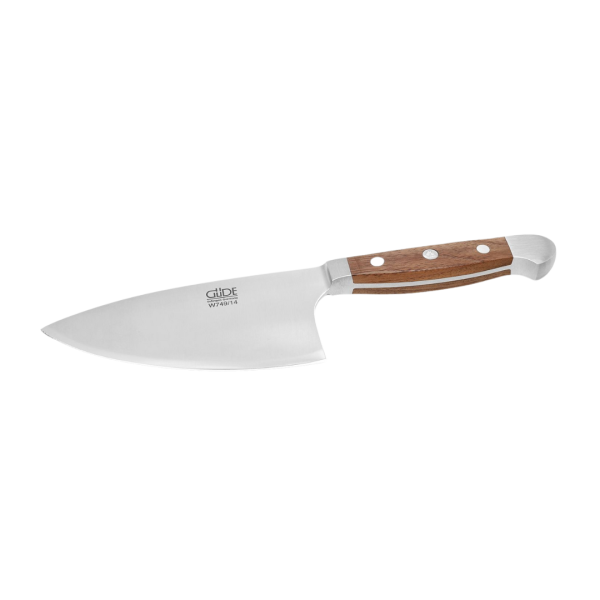 Güde Kräutermesser Shark 14 cm Alpha Walnuss W749/14