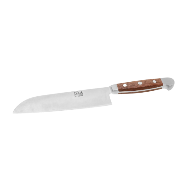 Güde Santoku Kochmesser 18 cm Alpha Walnuss W546/18