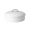 Riess Classic Weiss Brotdose mit Deckel 36cm 0590 033 | taigagreen