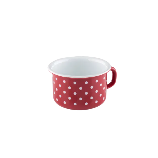 Riess Pünktchen Rot Kaffeeschale 10cm 04L 0299 077 | taigagreen