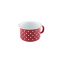 Riess Pünktchen Rot Kaffeeschale 10cm 0,4L 0299-077