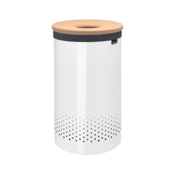 Brabantia Wäschekorb 60L mit Korkdeckel | taigagreen