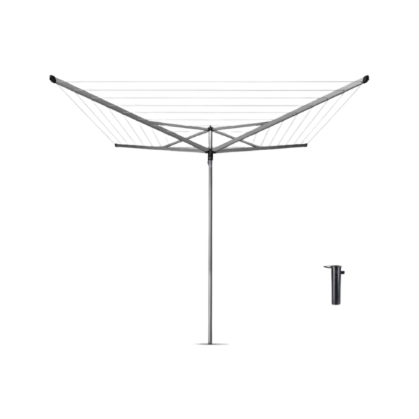 Brabantia Wäschespinne Essential 50m 4 Arme 310683 | taigagreen