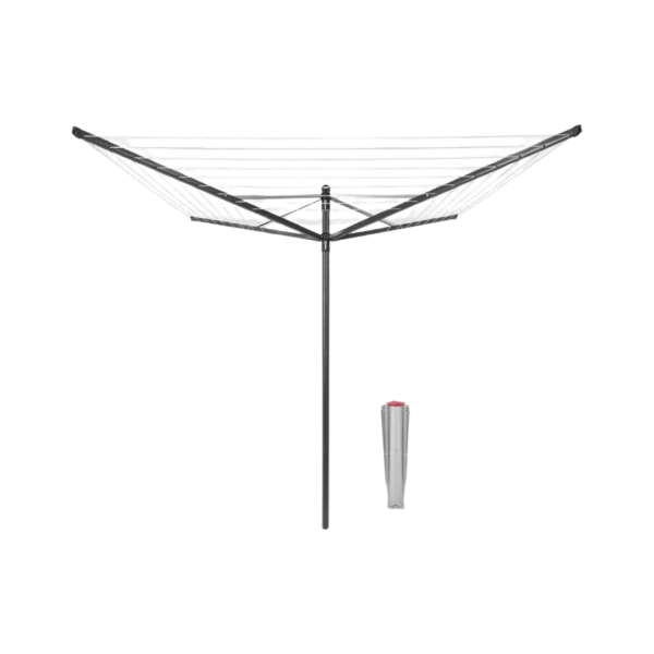 Brabantia Wäschespinne Lift-O-Matic 50m mit Bodenanker 290428