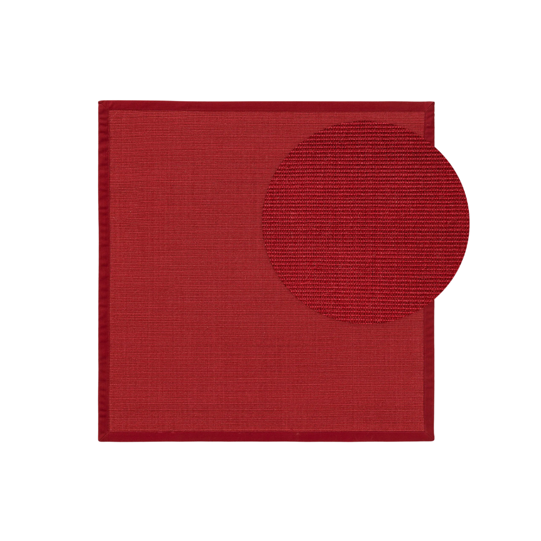 16-17341_Benuta_Sisalteppich Sana quadratisch_Rot_1 16-17341_Benuta_Sisalteppich Sana quadratisch_Rot_1