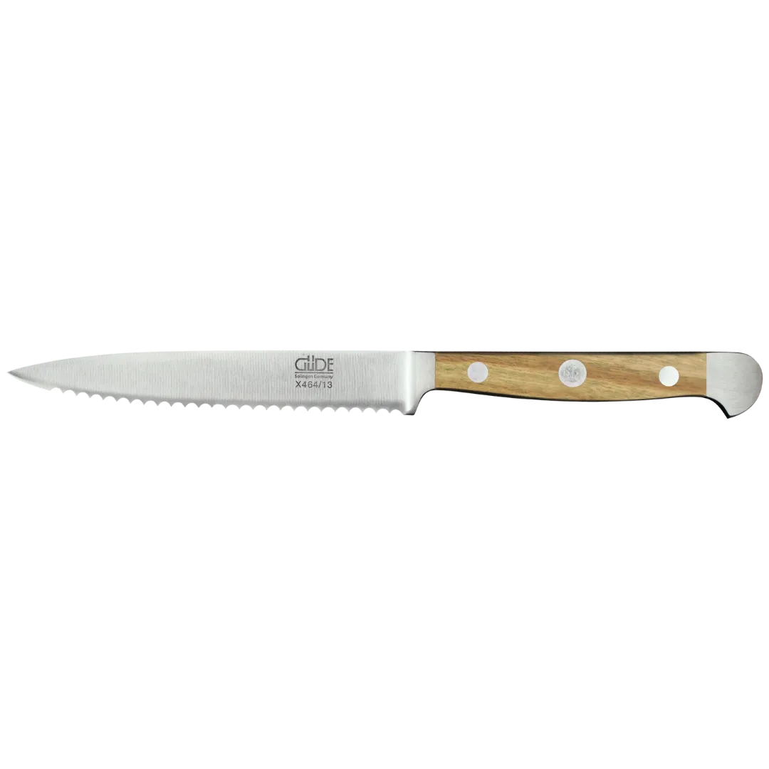 16-15551_Güde_Alpha Olive Tomatenmesser 13 cm 16-15551_Güde_Alpha Olive Tomatenmesser 13 cm