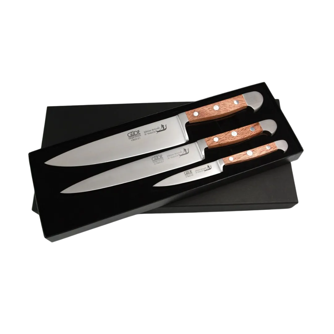 16-16940_Güde_Briccole Di Venezia 3-teiliges Messerset im Geschenkkarton 16-16940_Güde_Briccole Di Venezia 3-teiliges Messerset im Geschenkkarton